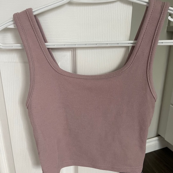 Mauve/Pink crop top - Picture 1 of 2